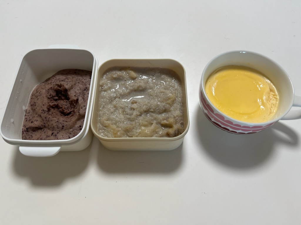 アイスとチーズケーキ