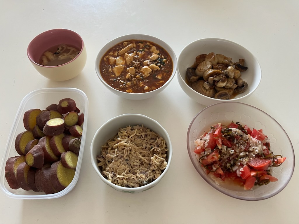 料理6種類