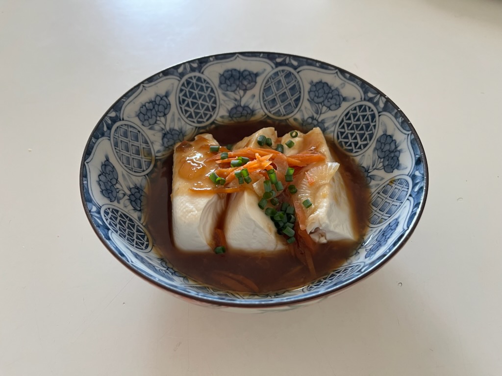 あんかけ絹豆腐