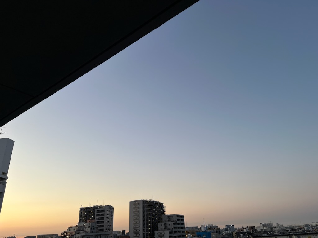 空の色 