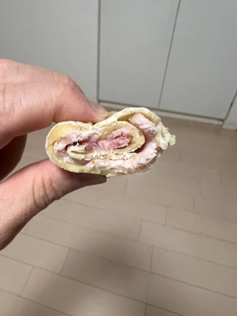 トルティーヤでブリトー風