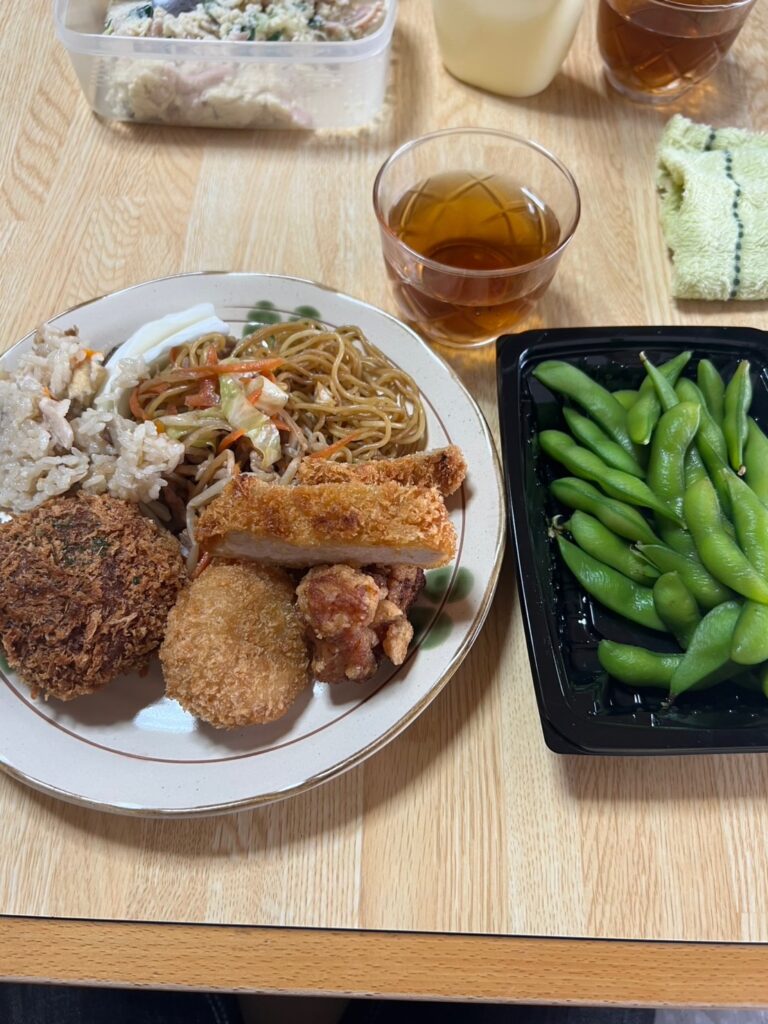 実家でごはん