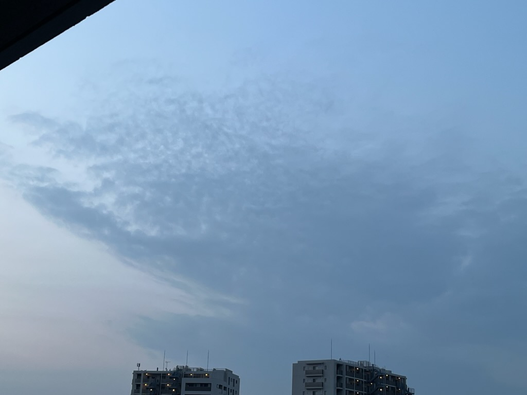 22日の空