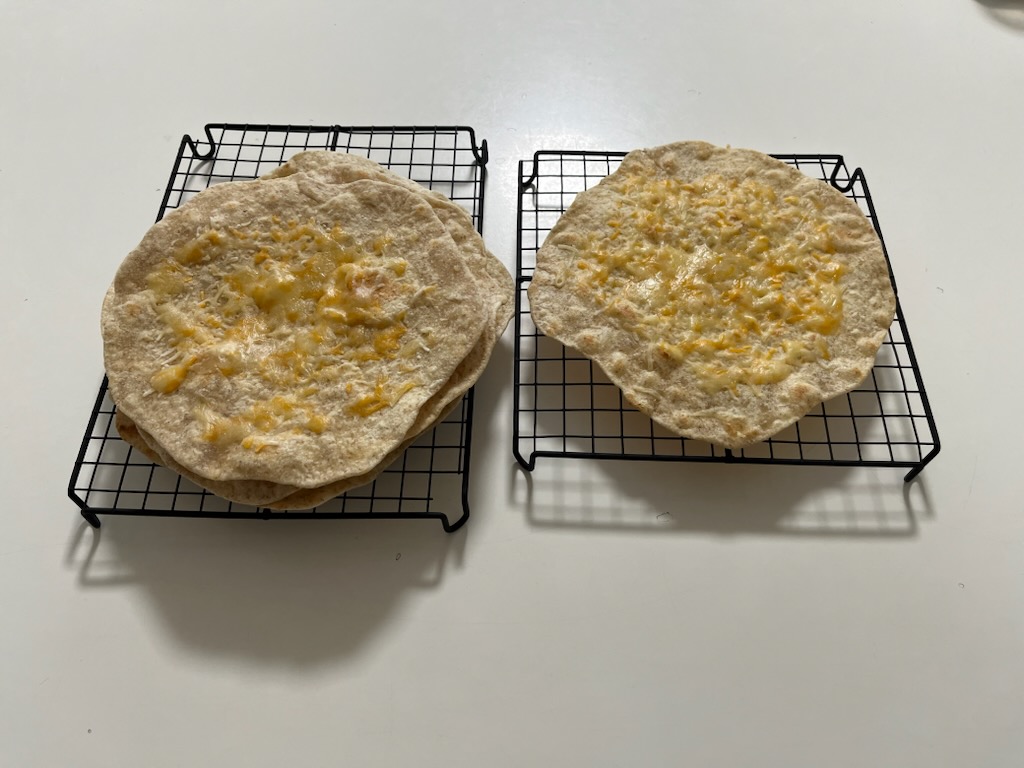 全粒粉のトルティーヤ