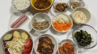 テンション低め⤵️のおかず作り🍳