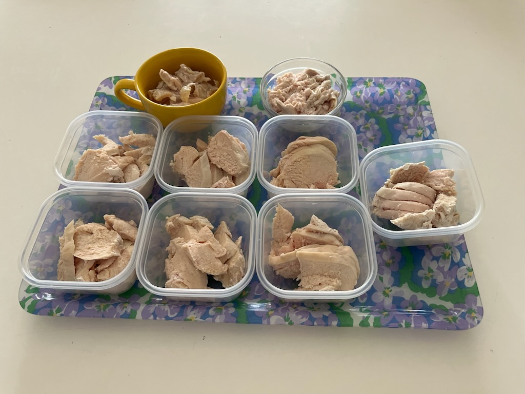 茹で鶏むね肉