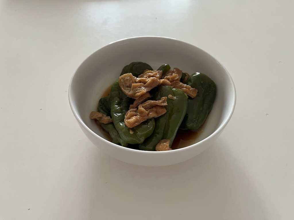 ピーマン丸ごと煮