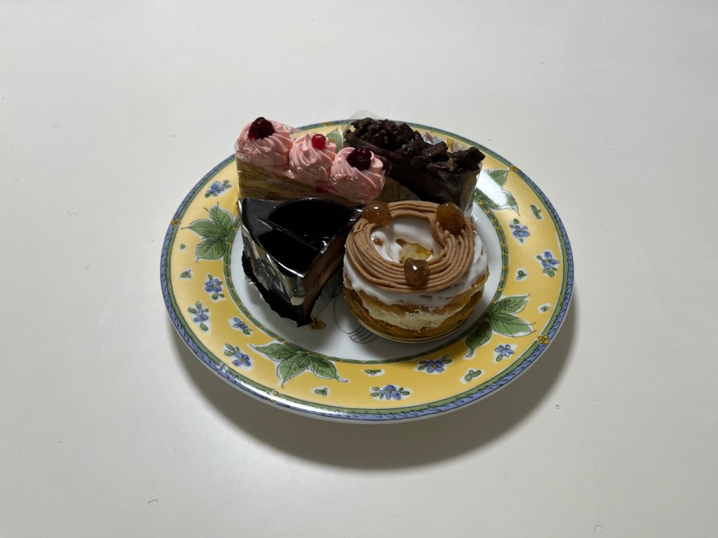 もらったケーキ