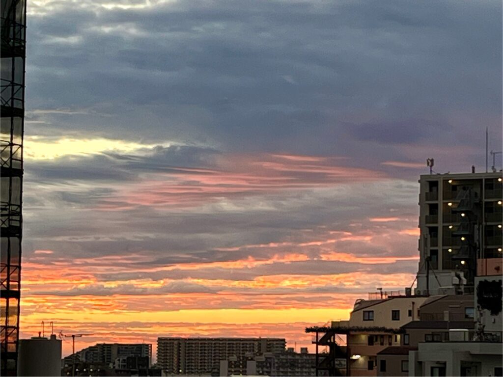 朝5時45分