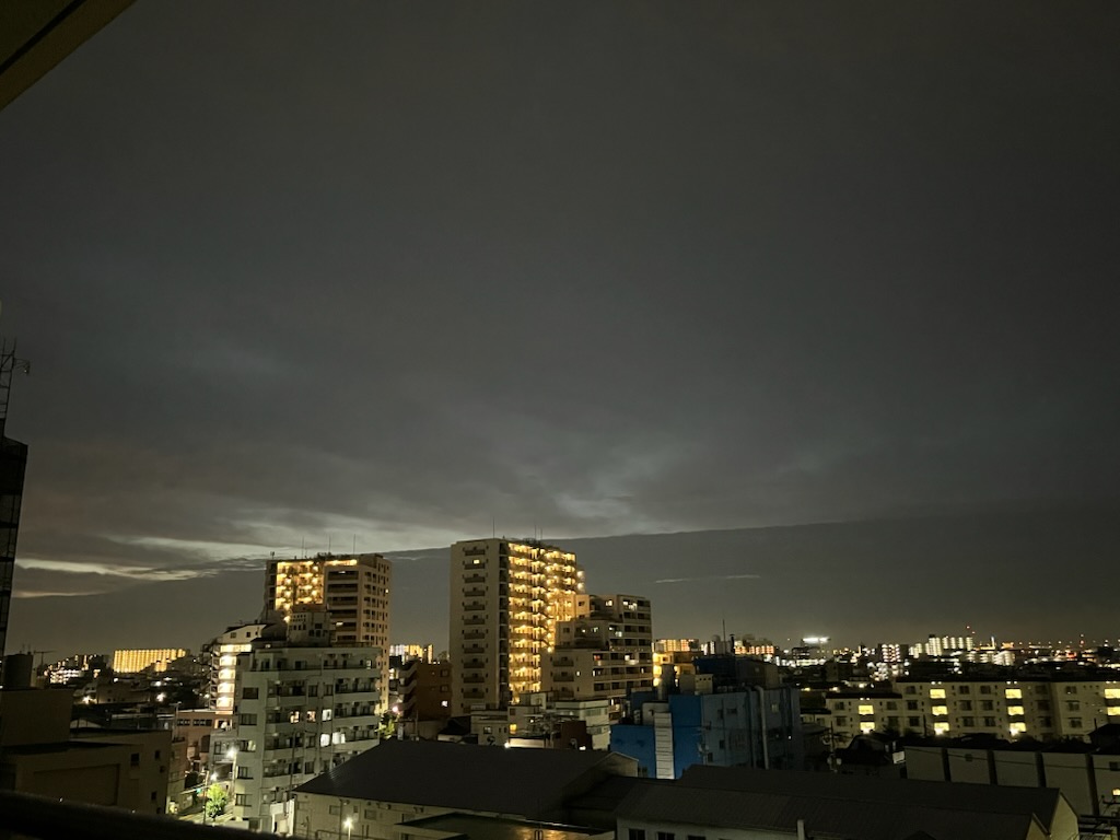 朝5時の空