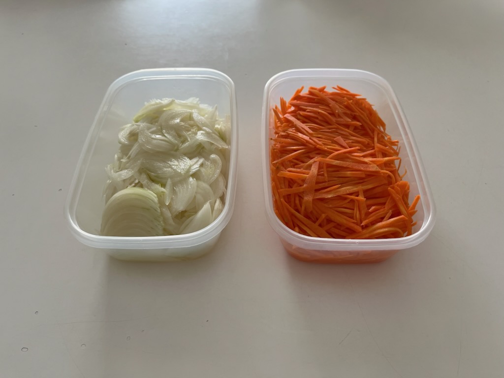 酢玉ねぎ、酢ニンジン