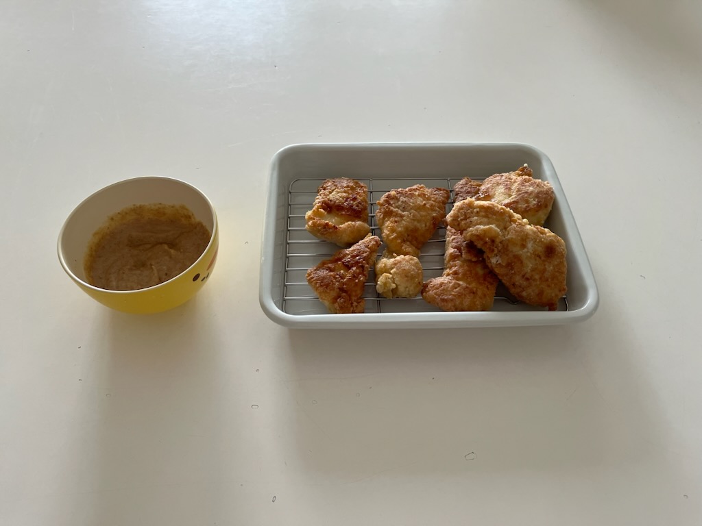 ごまだれ、ケンタ風チキン