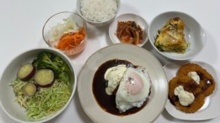 散歩＋買い物で１時間🚶‍♀️＆フライドチキン作り🍳