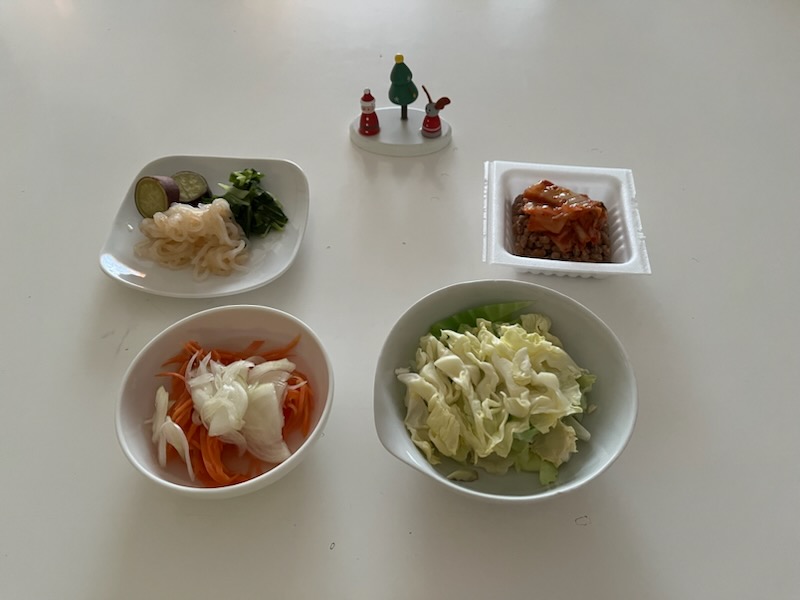 私のご飯