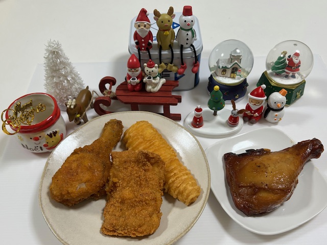 クリスマスのチキン
