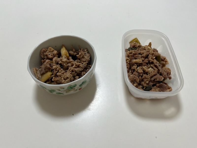 豚小間でルーローハン風