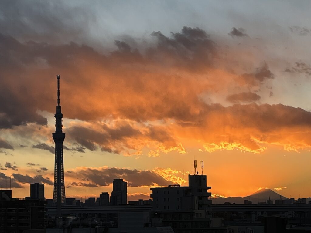 夕焼け