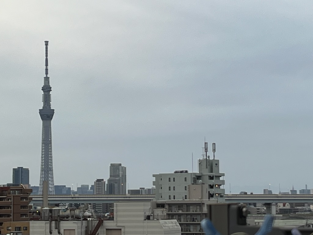 朝のスカイツリー