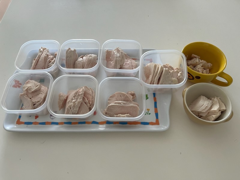 茹で鶏むね肉
