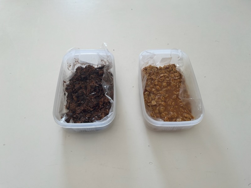 オートミールチョコクランチ2種類