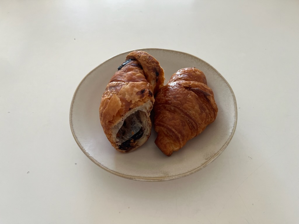 クロワッサン、チョコリングパン