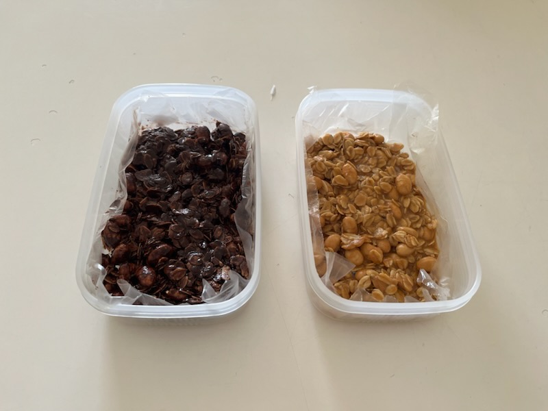 オートミールチョコクランチ2種類