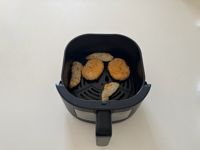 ノンフライヤーでコロッケ、アジフライ