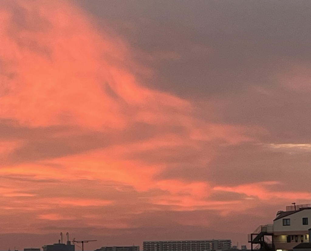 ５時17分の空