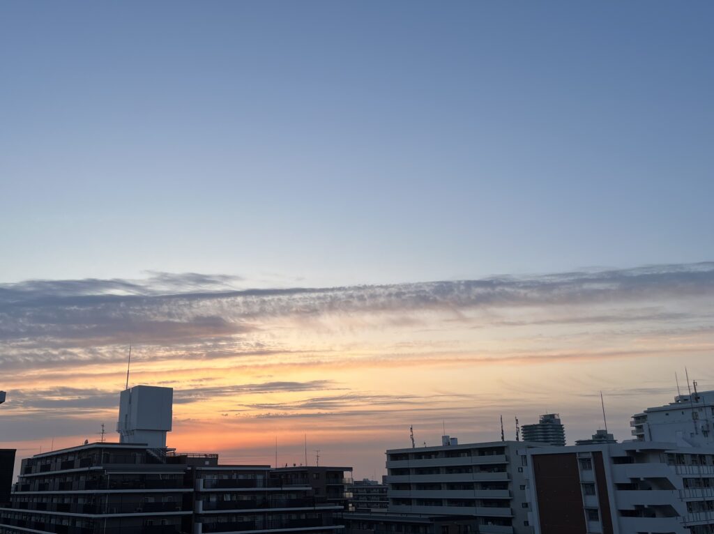 夕焼け