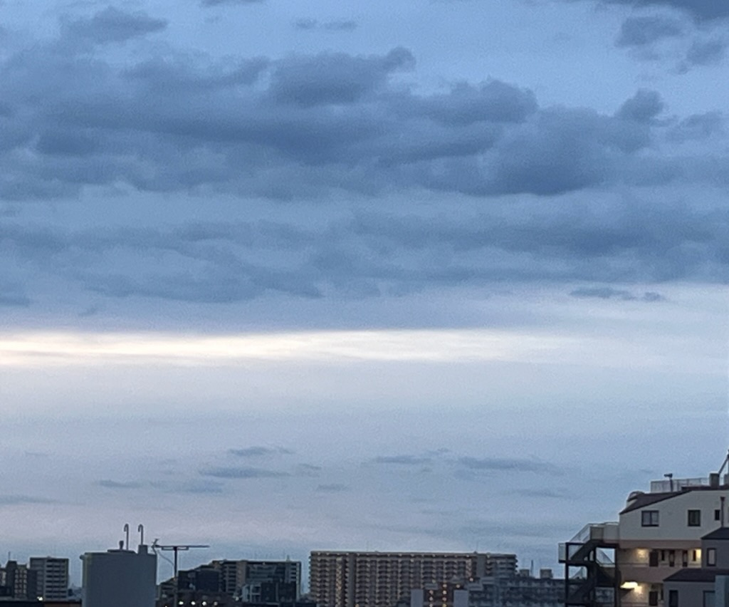 朝の空１