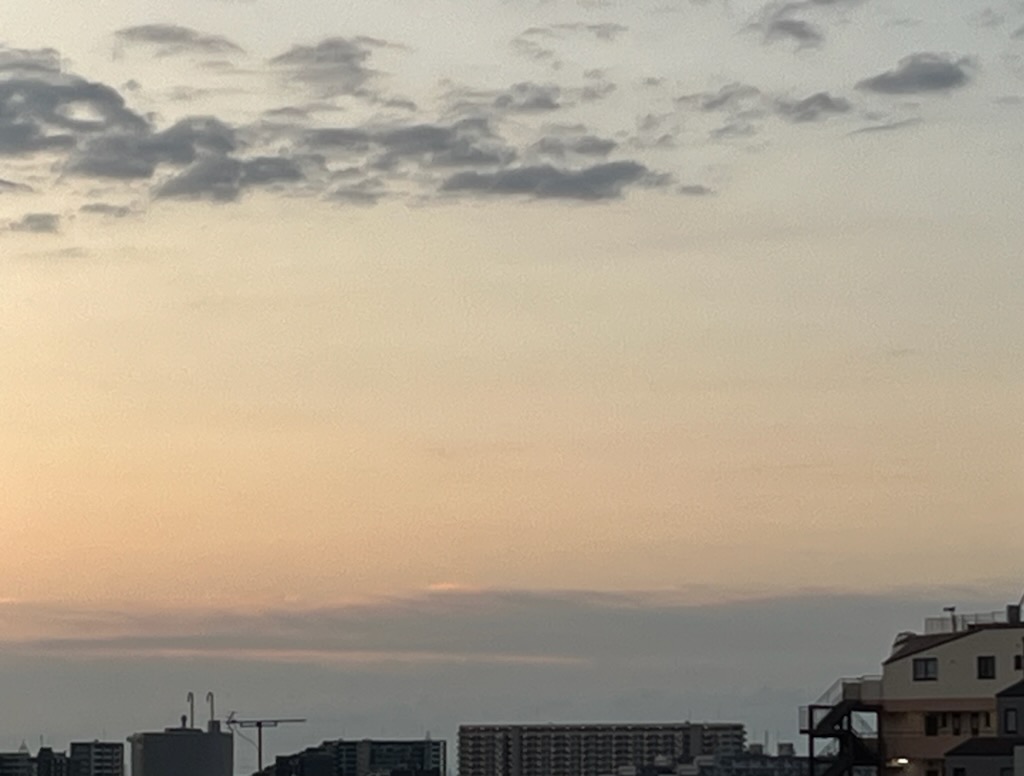 朝の空１