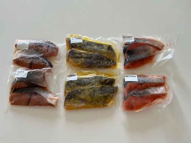 ヒューリック優待の漬け魚