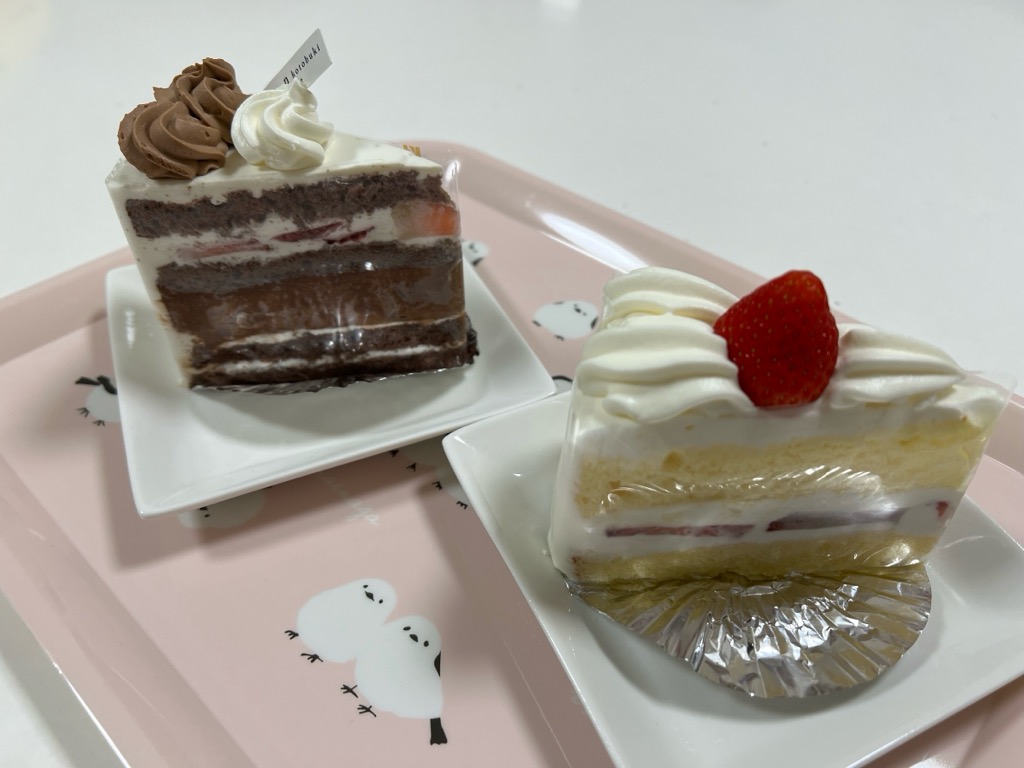 ケーキ2個
