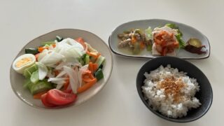 台風が二つも来ているので、ランチは延期💦