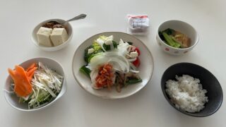 100点を取りたいので、食生活を改善😅