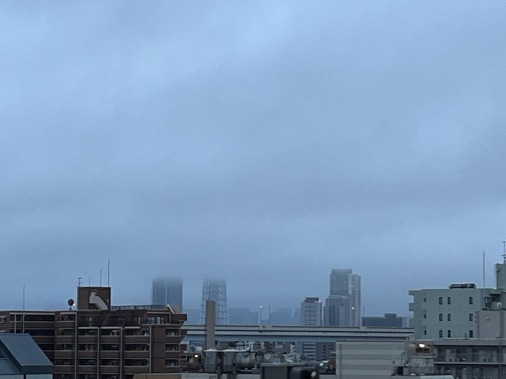 朝のスカイツリー