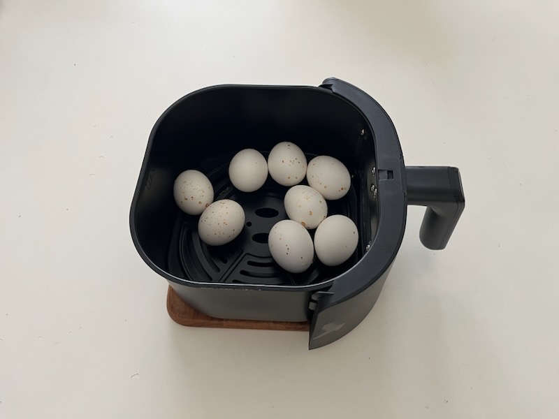 ノンフライヤーで焼き卵