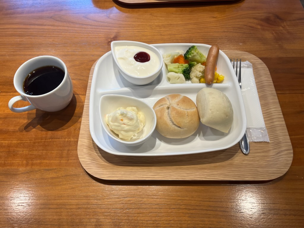 ホテルの朝食
