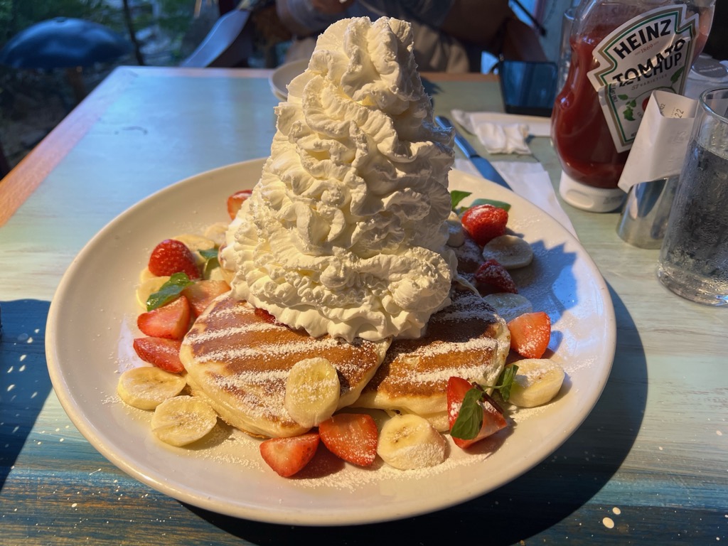 コナズ珈琲のパンケーキ