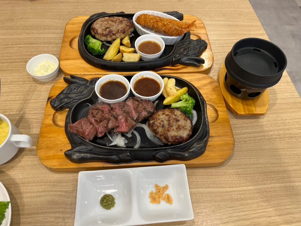 ビッグボーイで昼ご飯