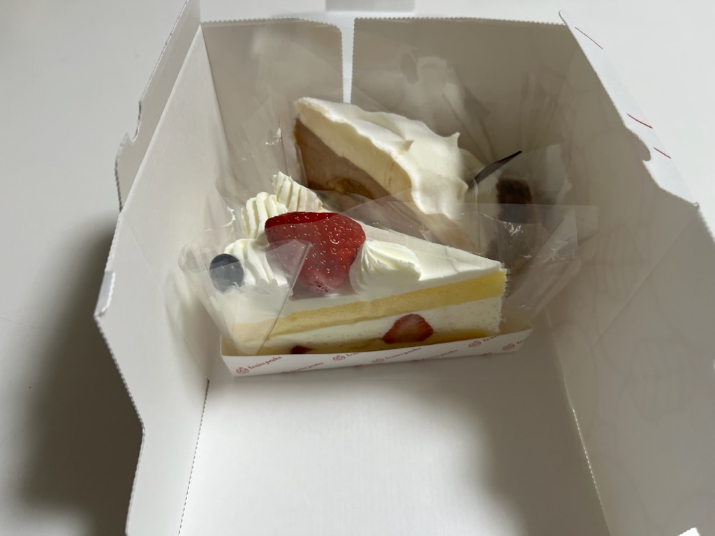 ケーキ2個