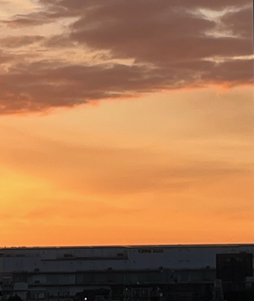 朝の空