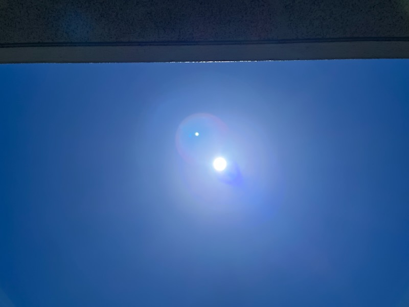 11時46分の太陽