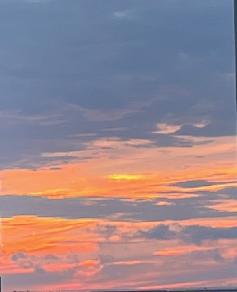 朝の空　東