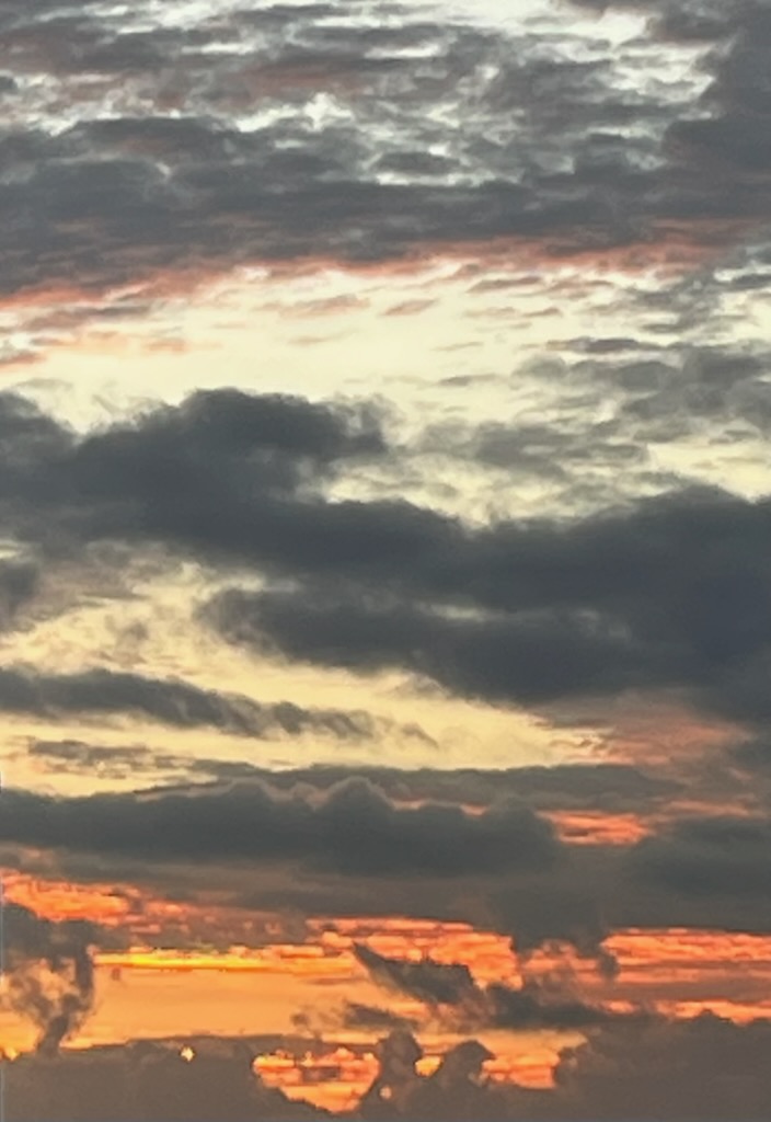 東の空