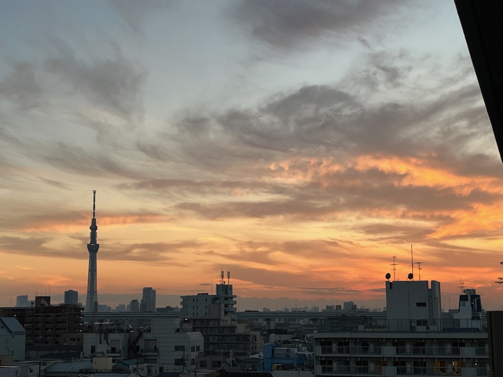 夕焼け