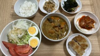 さつまいもとかぼちゃで、秋を感じるおかず作り🍳