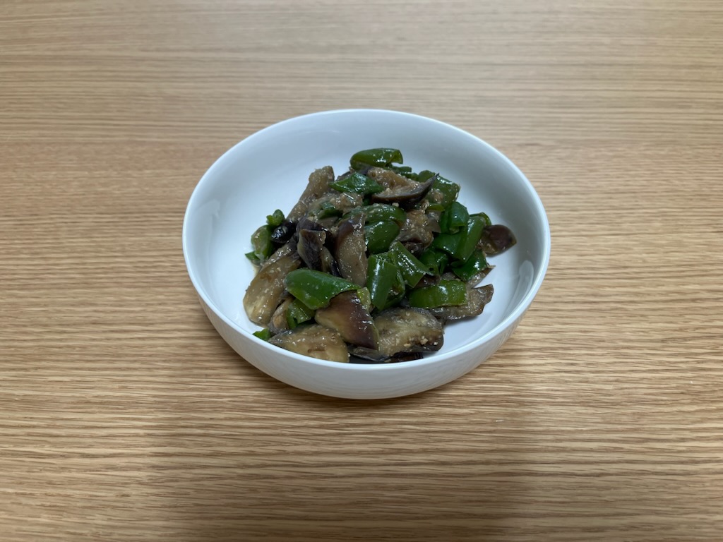 なす味噌ピーマン
