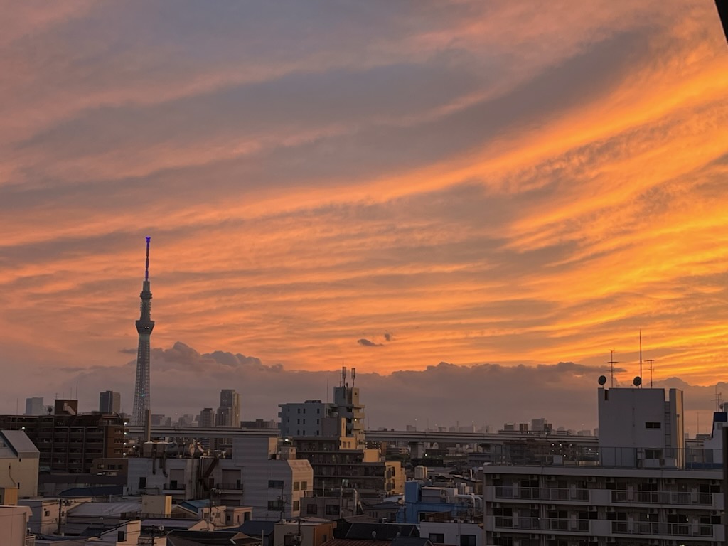 夕焼け