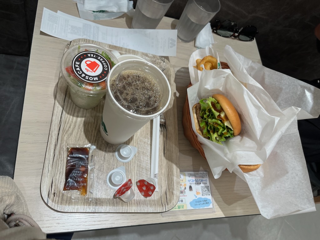 モスバーガーのセット